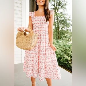 Hillhouse Summer Ellie Nap Dress in Mermaid Print